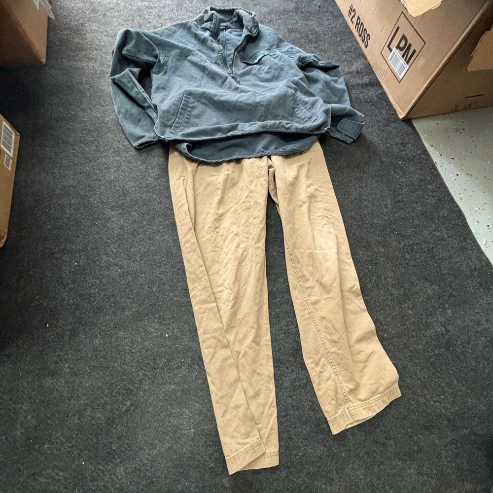 KAVU Hemp Jacket and Pants